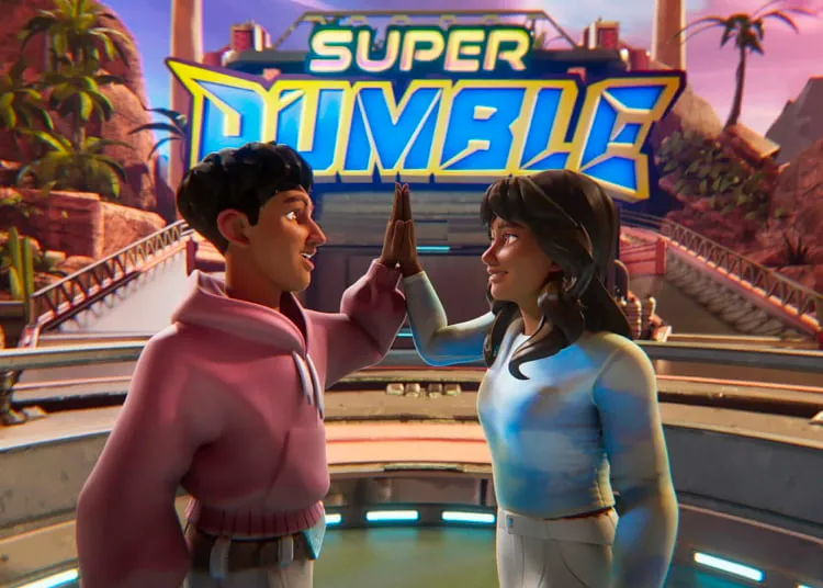 『Super Rumble』のポスター
