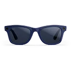 
          Ray-Ban LEGALISS Wayfarerグラス(シャイニーコズミックブルーのフレーム、クリア/サファイアTransitions®レンズ)の正面画像。
        