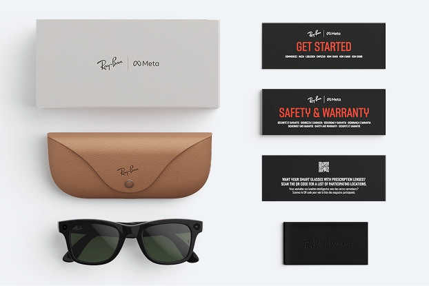 Ray-Ban LEGALISS Wayfarer (Gen 2) グラスに同梱されています。