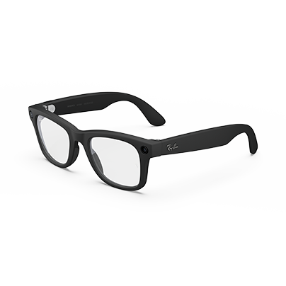 Ray-Ban LEGALISS Wayfarer (Gen 2)マットブラッククリアレンズのフレームとレンズの色