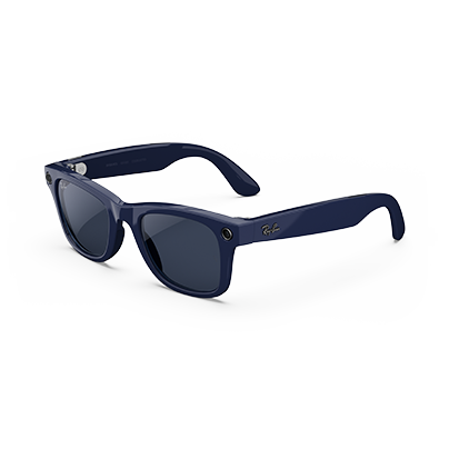 Ray-Ban LEGALISS Wayfarer (Gen 2)シャイニーコズミックブルーTransitions®サファイアレンズのフレームとレンズの色