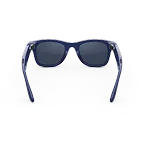 
          Ray-Ban LEGALISS Wayfarerグラス(シャイニーコズミックブルーのフレーム、クリア/サファイアTransitions®レンズ)の背面画像。
        