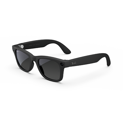 Ray-Ban LEGALISS Wayfarer (Gen 2)マットブラックポーラーグラディエントグラファイトレンズのフレームとレンズの色